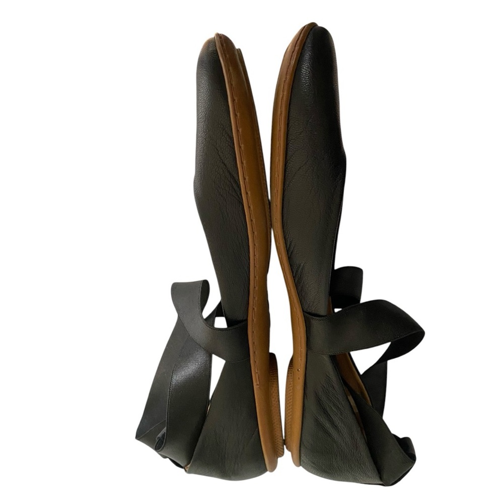 SAX Black Ballet Flats Shoes Strappy Women’s Sz EU 40 US 8.5 - Picture 6 of 12